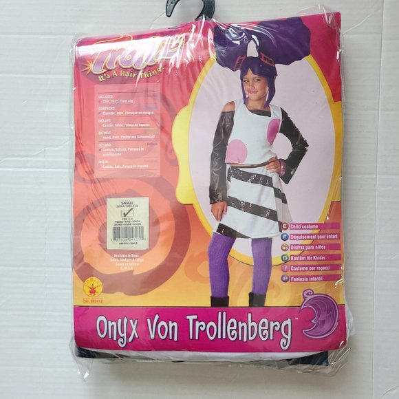 NEW Trollz Onyx Von Trollenberg Child Toddler Halloween Costume by Rubies - Picture 2 of 6